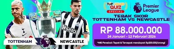 TEBAK SKOR TOTTENHAM VS NEWCASTLE